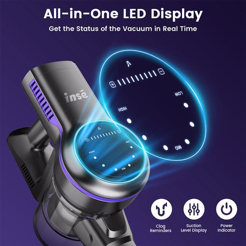 INSE S7P Cordless Vacuum Cleaner 26kPa