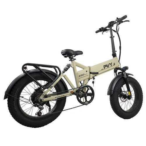 PVY Z20 Plus 1000W Folding Electric Bike 20*4.0 Fat Tire
