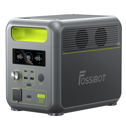 FOSSiBOT F1200 Portable Power Station, 1024Wh Capacity, 1200W Rated Power
