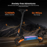 Kugoo LX10+ Electric Scooter, 2*1400W Motor, 60V 20.8Ah