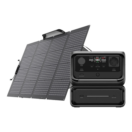 Power station EcoFlow River 3 Max + portable solar panel 220W