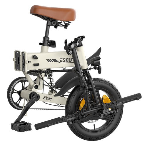 ESKUTE F200 Folding Electric Bike, 250W Motor, 36V 7.8Ah