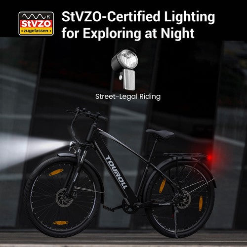 Touroll J1 27.5 inch Electric Bike with 250W Motor