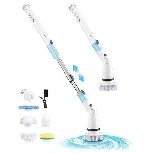 TASVAC EB5 Electric Spin Scrubber, 450RPM Cordless Shower Brush