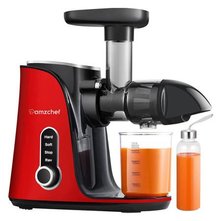 AMZCHEF GM3001-RD slow speed juicer
