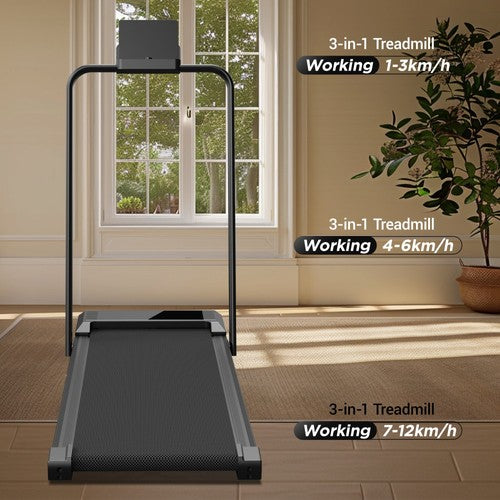 ROBORE CW1F Walking Pad with 9% Incline, 12KM/H