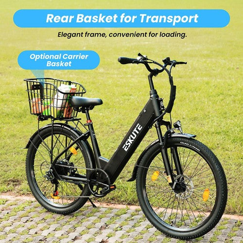 ESKUTE C100 PLUS Electric Bike, 250W Motor, 36V 13Ah