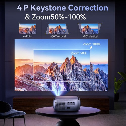 SUREWHEEL K10 Projector Native 1080P