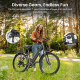 Touroll J1 Pro Electric Bike, 250W Motor, 36V 15.6Ah