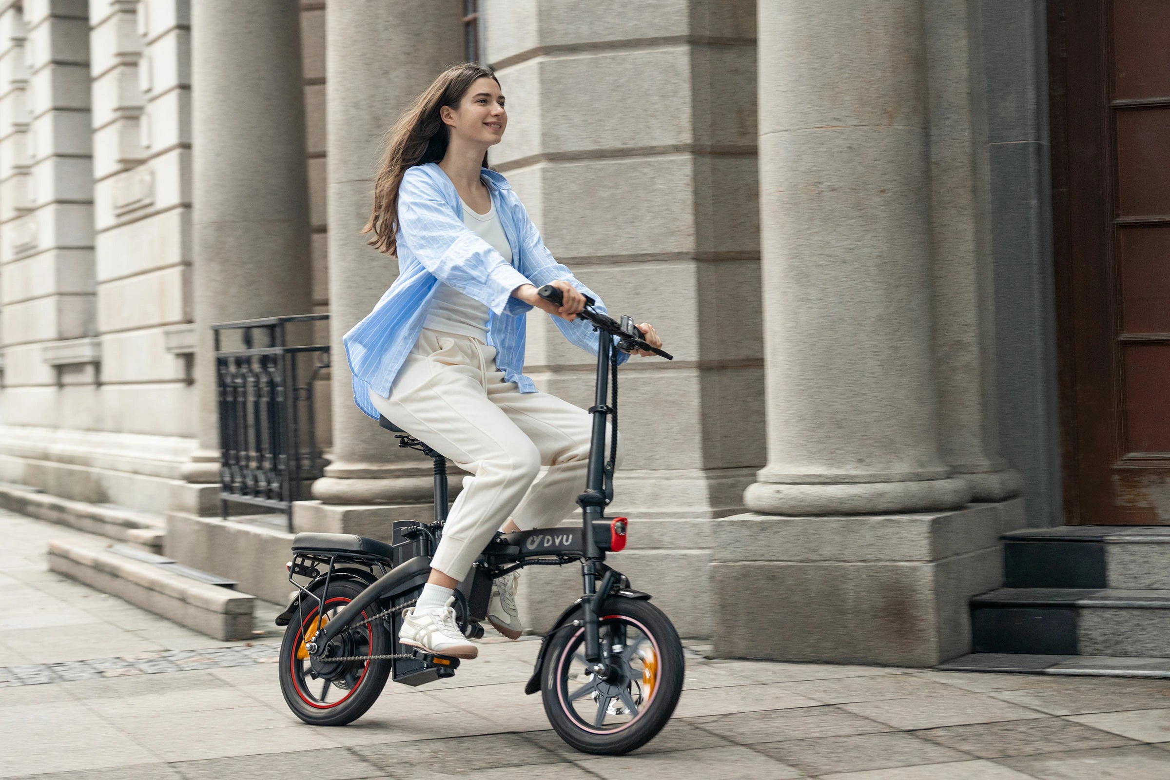 DYU A5 Fully Foldable Electric Bike