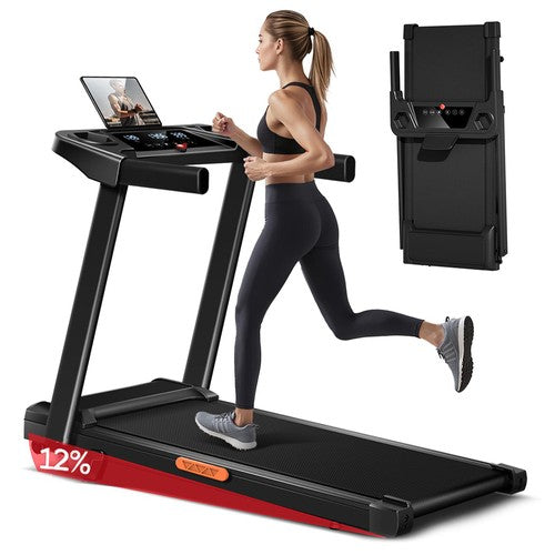 ROBORE SF10 Treadmill with 12% Incline, Electric Treadmill 12KM/H