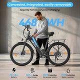 ESKUTE C100 PLUS Electric Bike, 250W Motor, 36V 13Ah