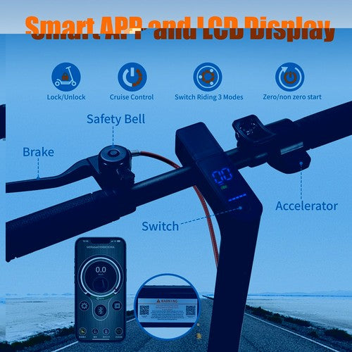 TWOFISH V1 MAX Electric Scooter, 400W Motor