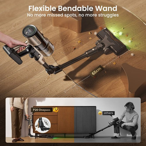 Proscenic P20 OnePass Cordless Vacuum Cleaner 70000Pa