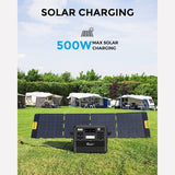 FOSSiBOT F2400 Portable Power Station, 2048Wh LiFePO4 Battery 2400W Output Solar Generator