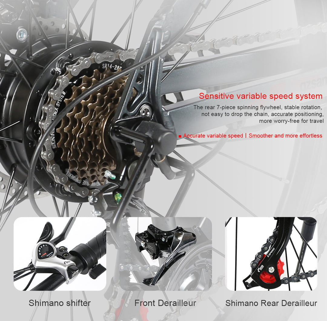 Samebike SY26-II Mountain Electric Bike 500W