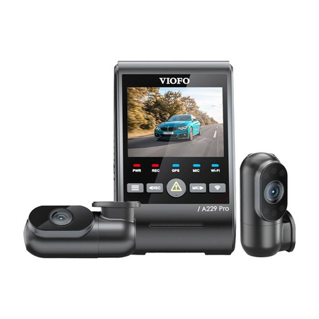 VIOFO A229 PRO 3CH 4K + 2K + 1080P WiFi, GPS