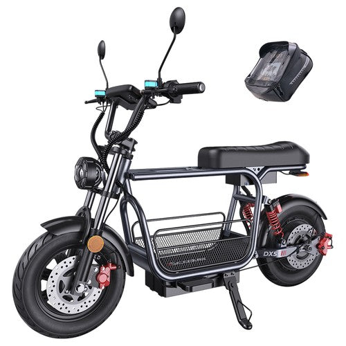 iScooter DX5 Electric Scooter, 1500W Motor, 48V 15.6Ah