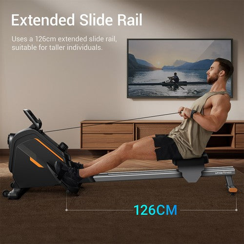 ROBORE UR20 Rower Machine with 126cm