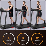 ROBORE P8 Foldable Treadmill 14KM/H, 12 Built-in Programs