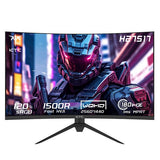 KTC H27S17 27-inch 1500R Curved Gaming Monitor QHD 2560x1440 16:9 ELED 180Hz