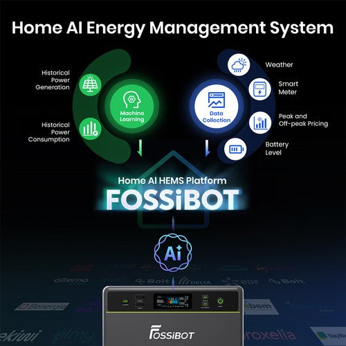 FOSSiBOT FBP1200 Portable Power Station + Expansion Battery Pack