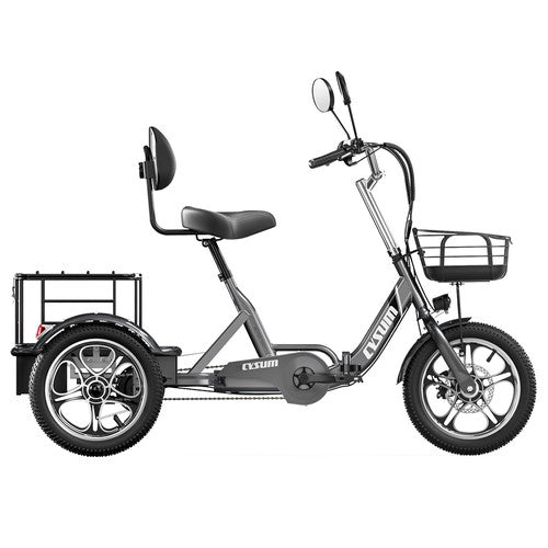Cysum T1 Pro Electric Tricycle, 250W Motor, 48V 22Ah