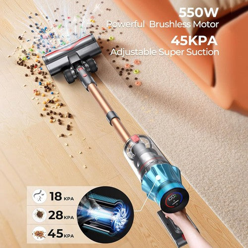 Laresar Ultra 7 Cordless Stick Vacuum, 550W/45kPa