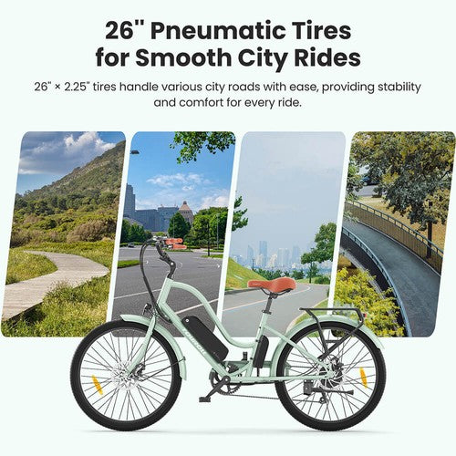 Touroll B2 Electric Bike 250W Motor 36V 15.6Ah