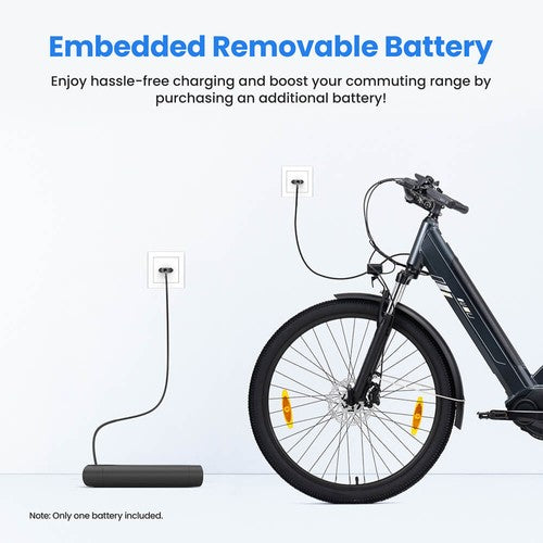 Touroll Urbano 3 Electric Bike 250W Mid-drive Motor