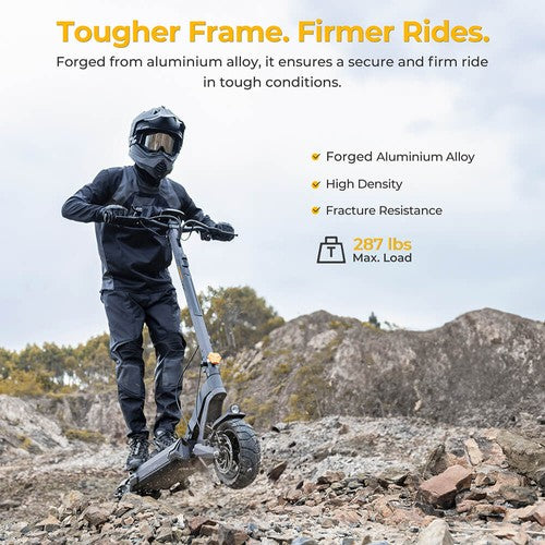 Ausom L2 Max Electric Scooter, 1000W Motor, 48V 20.8Ah