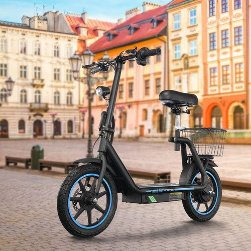 TWOFISH M5 Elite Electric Scooter, 500W Motor, 48V 13Ah
