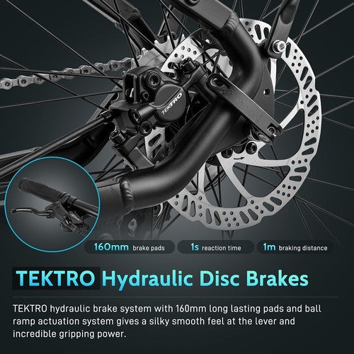 Fafrees FM8 Pro Electric Bike 27.5 inch Air Tires 36V 250W Mid-drive