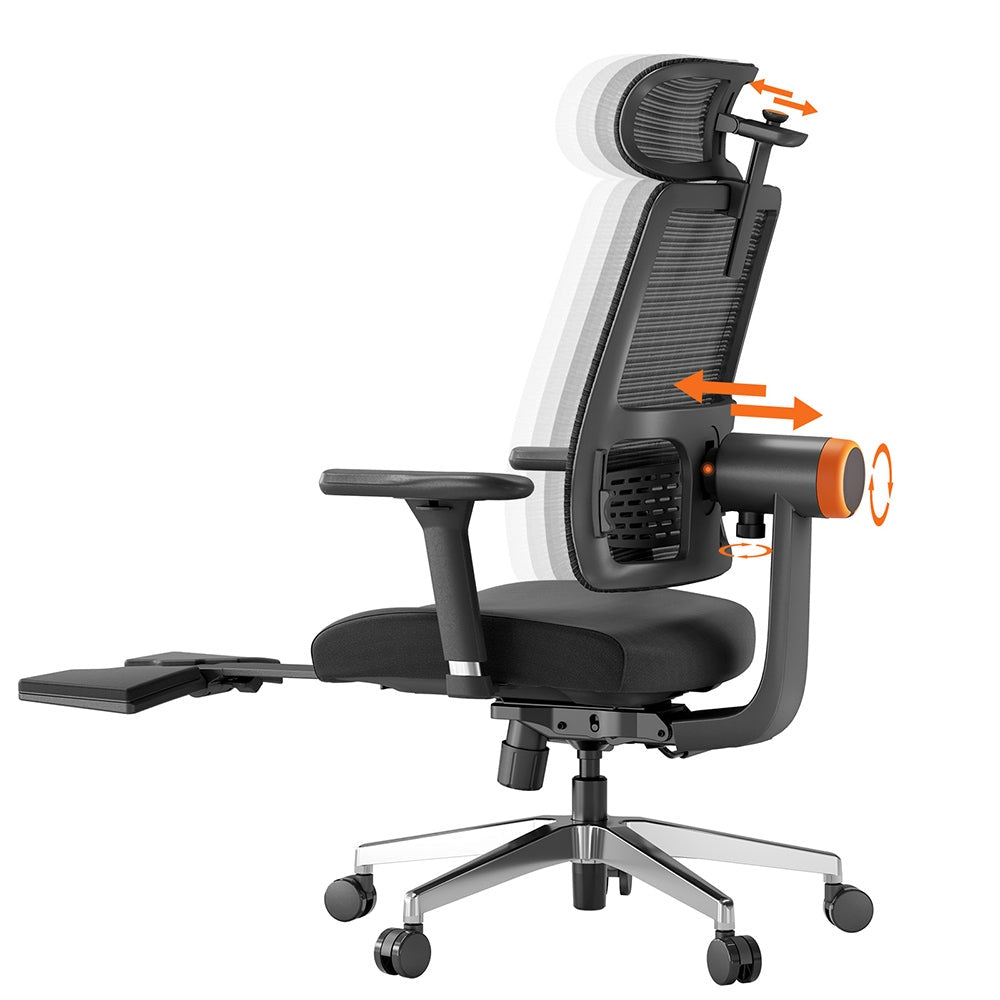 Gaming chair Newtral MagicH-BPro Black