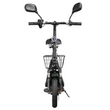 TWOFISH M5 PRO-E Electric Scooter with Seat and Rear Basket, 500W
