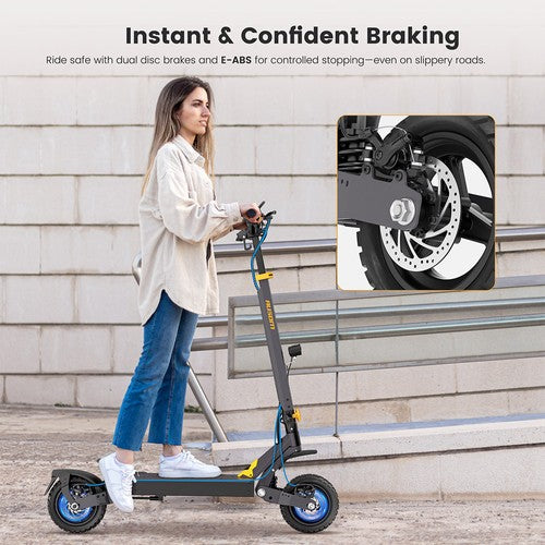 Ausom L1 Electric Scooter, 800W Motor, 48V 15.6Ah