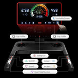 ROBORE L20 Treadmill, 3.5HP Brushless Motor, 15% Adjustable Incline, 14km/h