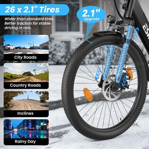 ESKUTE C100 PLUS Electric Bike, 250W Motor, 36V 13Ah