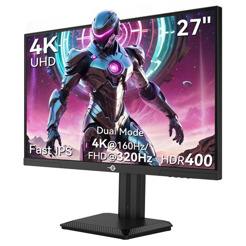 TITAN ARMY P2712V Gaming Monitor, 27 inch Fast IPS, 3840×2160@160Hz & 1920×1080@320Hz