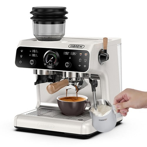 HiBREW H7B Espresso Machine, Dual-heating System, 58mm Portafilter