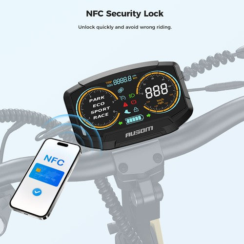 Ausom L2 Electric Scooter, 800W Motor, 48V 15.6Ah