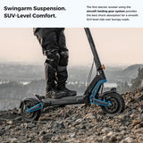 Ausom L2 Max Electric Scooter, 2*1000W Motor, 48V 20.8Ah