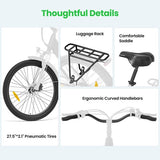 Touroll J1 Pro Electric Bike, 250W Motor, 36V 15.6Ah