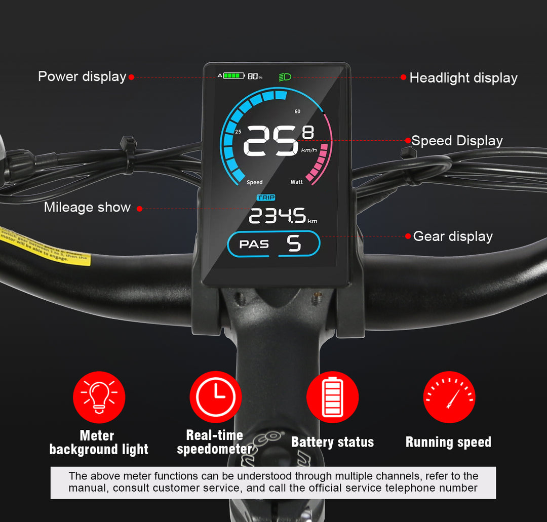 Samebike SY26-II Mountain Electric Bike 500W