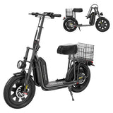 iScooter F7 Electric Scooter, 1000W Motor, 48V 10.4Ah