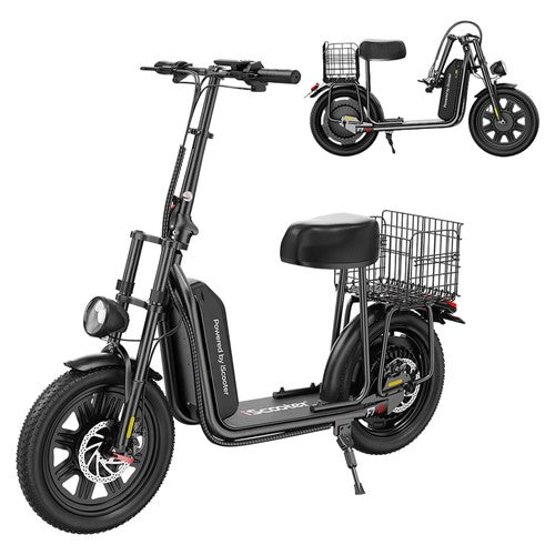 iScooter F7 Electric Scooter, 1000W Motor, 48V 10.4Ah