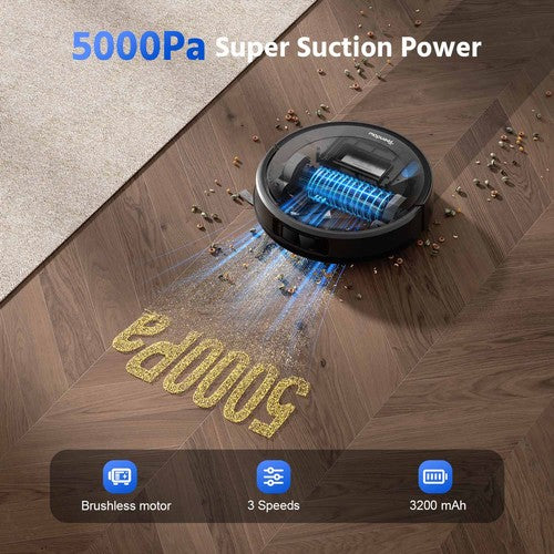 Teendow D10S Robot Vacuum Cleaner with LDS Smart Navigation