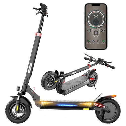 iScooter iX3 Folding Electric Scooter Pneumatic Tires 800W