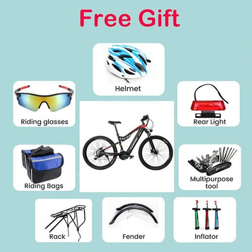 RANDRIDE YG90A Electric Bike 1000W Motor 45km/h Max