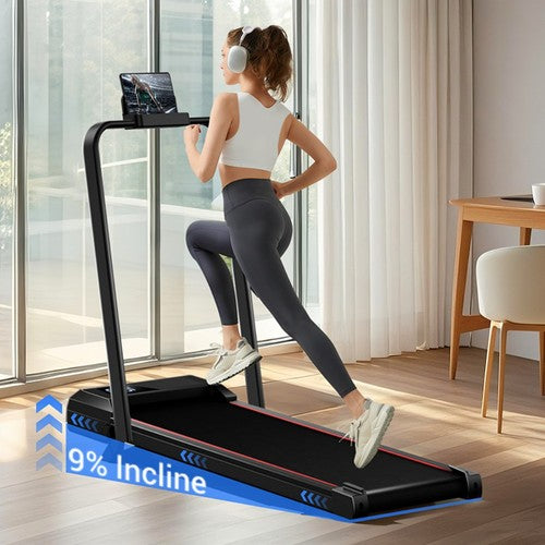 ROBORE CW1F Walking Pad with 9% Incline, 12KM/H